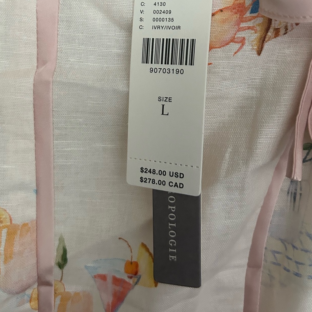 NWT Corey Lynn Calter Sleeveless Seamed
Linen Midi Dress,  L - Picture 7 of 12